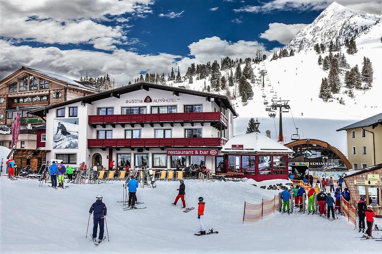 Austria Alpinhotel Ski In Ski Out An Der Edelweissbahn Obertauern Exterior foto